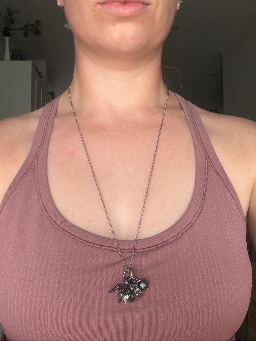 Coach Iridescent unicorn, ball, star and Purse Charm Necklace - Picture 9 of 11